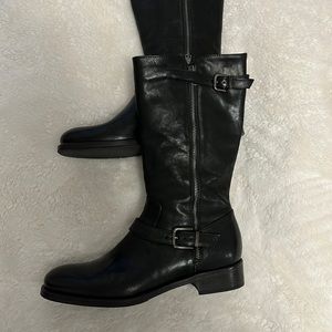 Vero Cuoio Leather Moto Boots NWOT